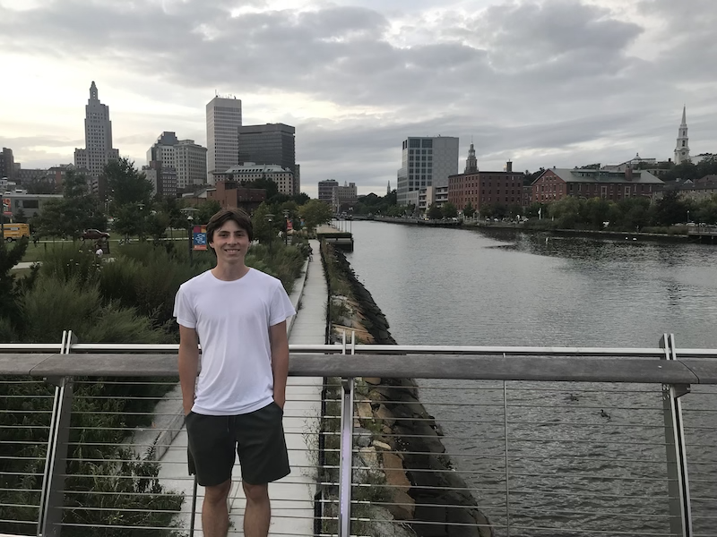 Ja v hlavnom meste Rhode Islandu "Providence"